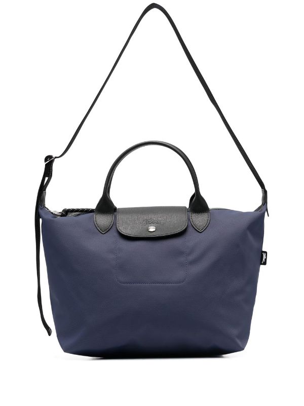 longchamp new mini size top handle sling bag limited navy blue