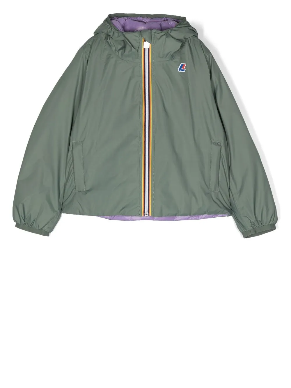 

K Way Kids Le Vrai Claude padded jacket - Green