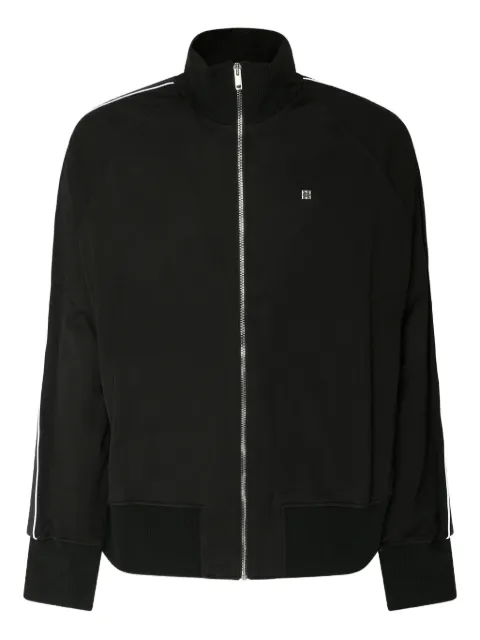 Givenchy logo tape zipped jacket