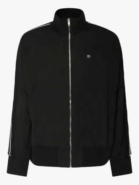 Givenchy logo tape zipped jacket