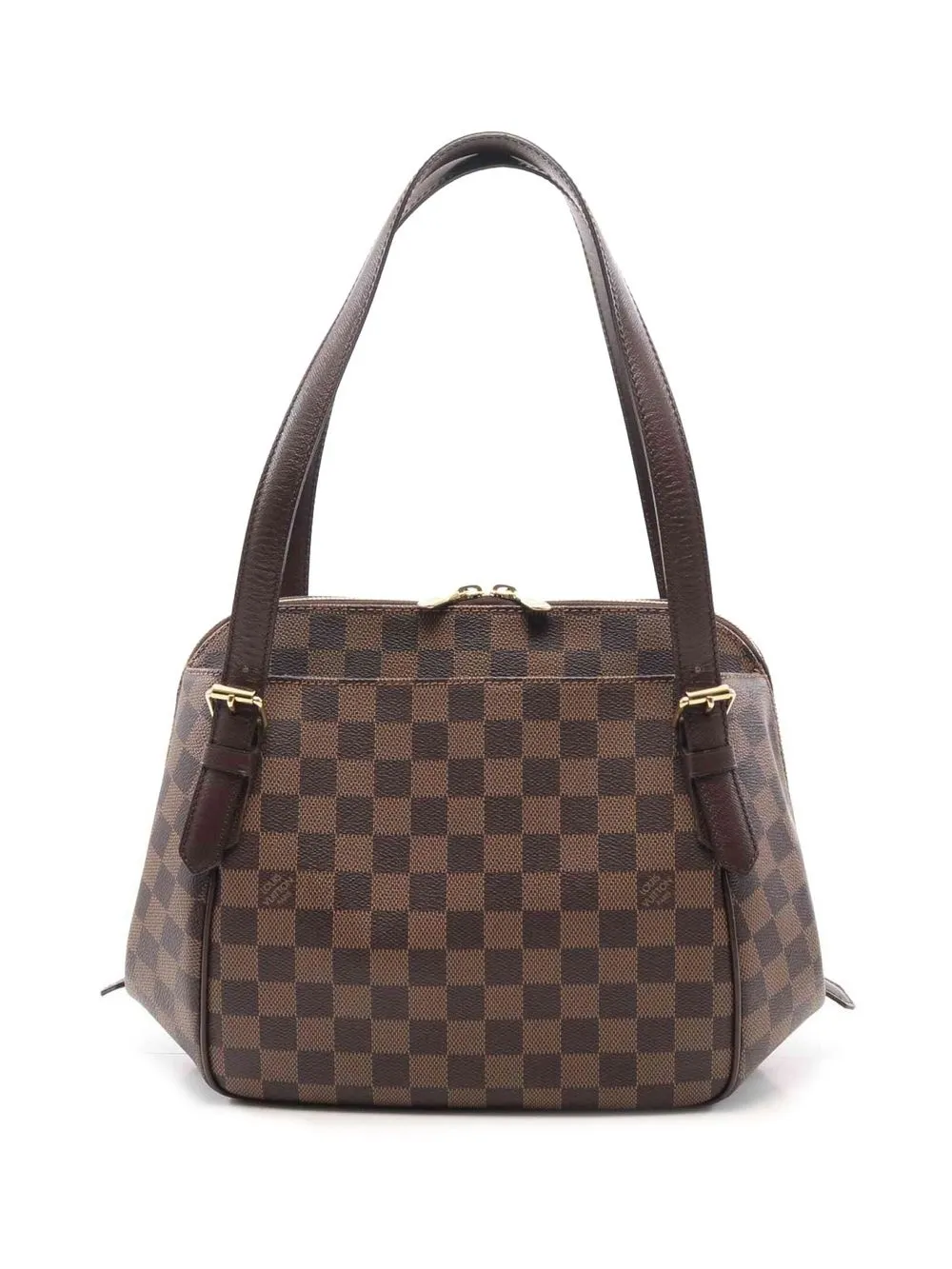 

Louis Vuitton 2007 pre-owned Damier Ebène Belem MM tote - Brown