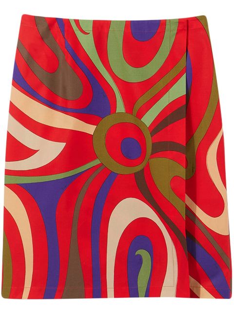 PUCCI floral-print pencil skirt 