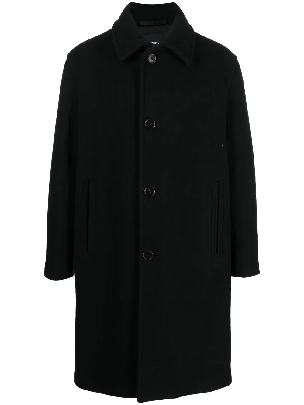 

Theory single-breasted coat - Black