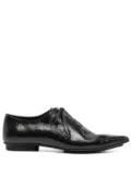 Uma Wang two-tone Oxford shoes - Black