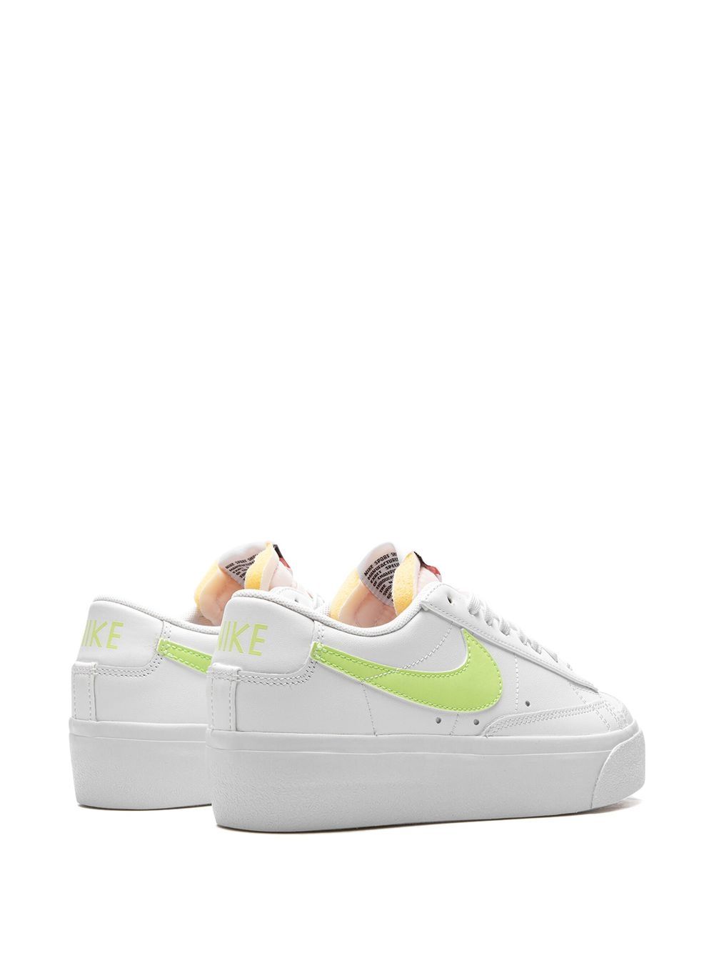 Nike Blazer Low Platform "Lemon Twist" sneakers WOMEN