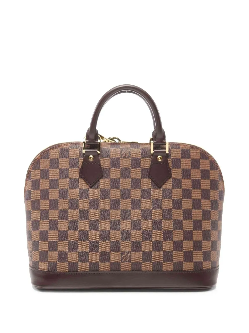

Louis Vuitton 2004 pre-owned Damier Ebène Alma handbag - Brown
