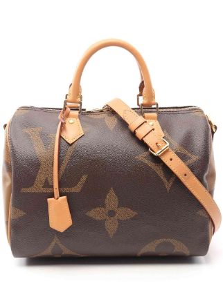 Louis Vuitton Speedy Bandouliere Gold Plate Hardware Service by