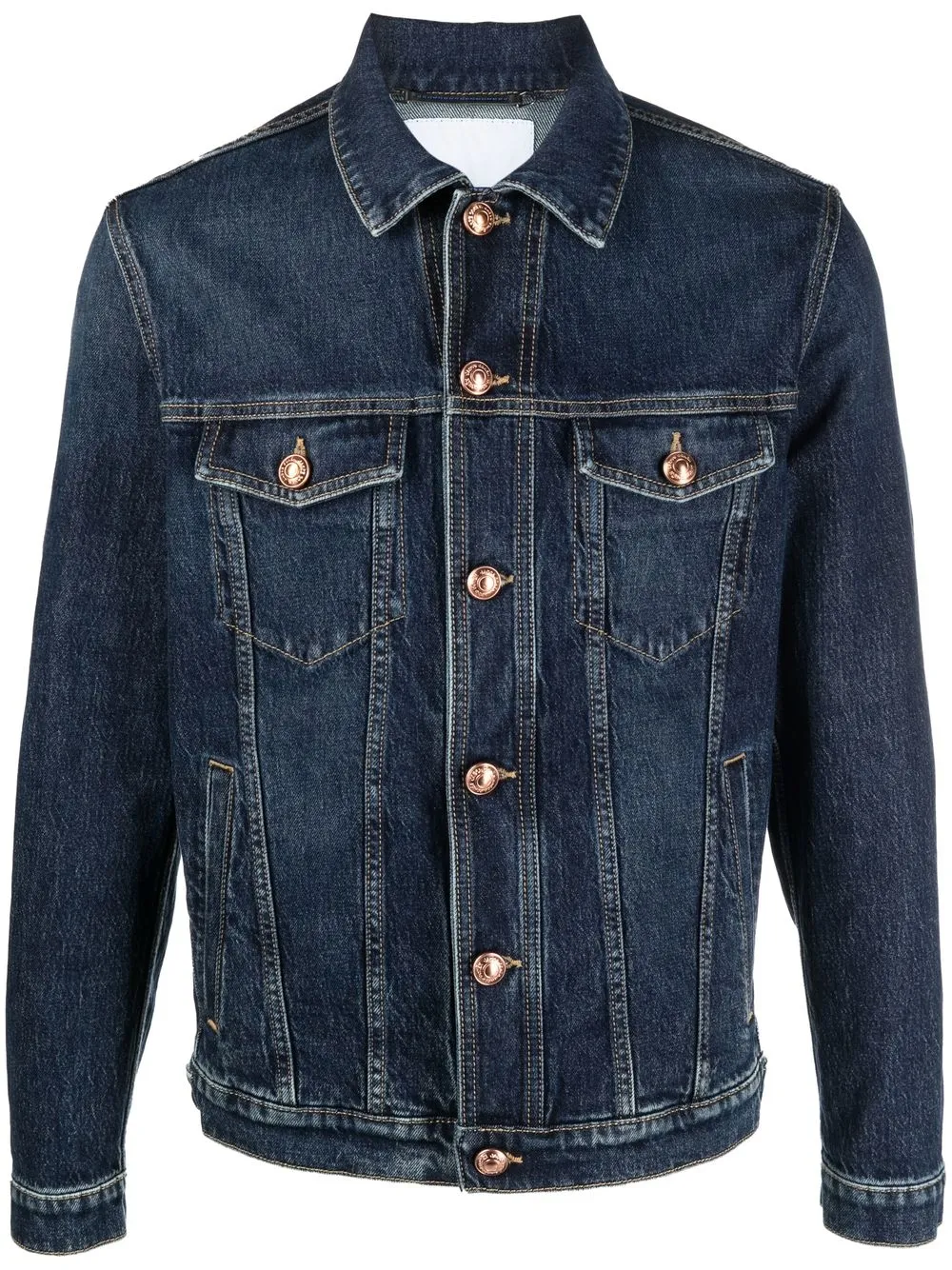 

Jacob Cohën button-down fastening denim jacket - Blue