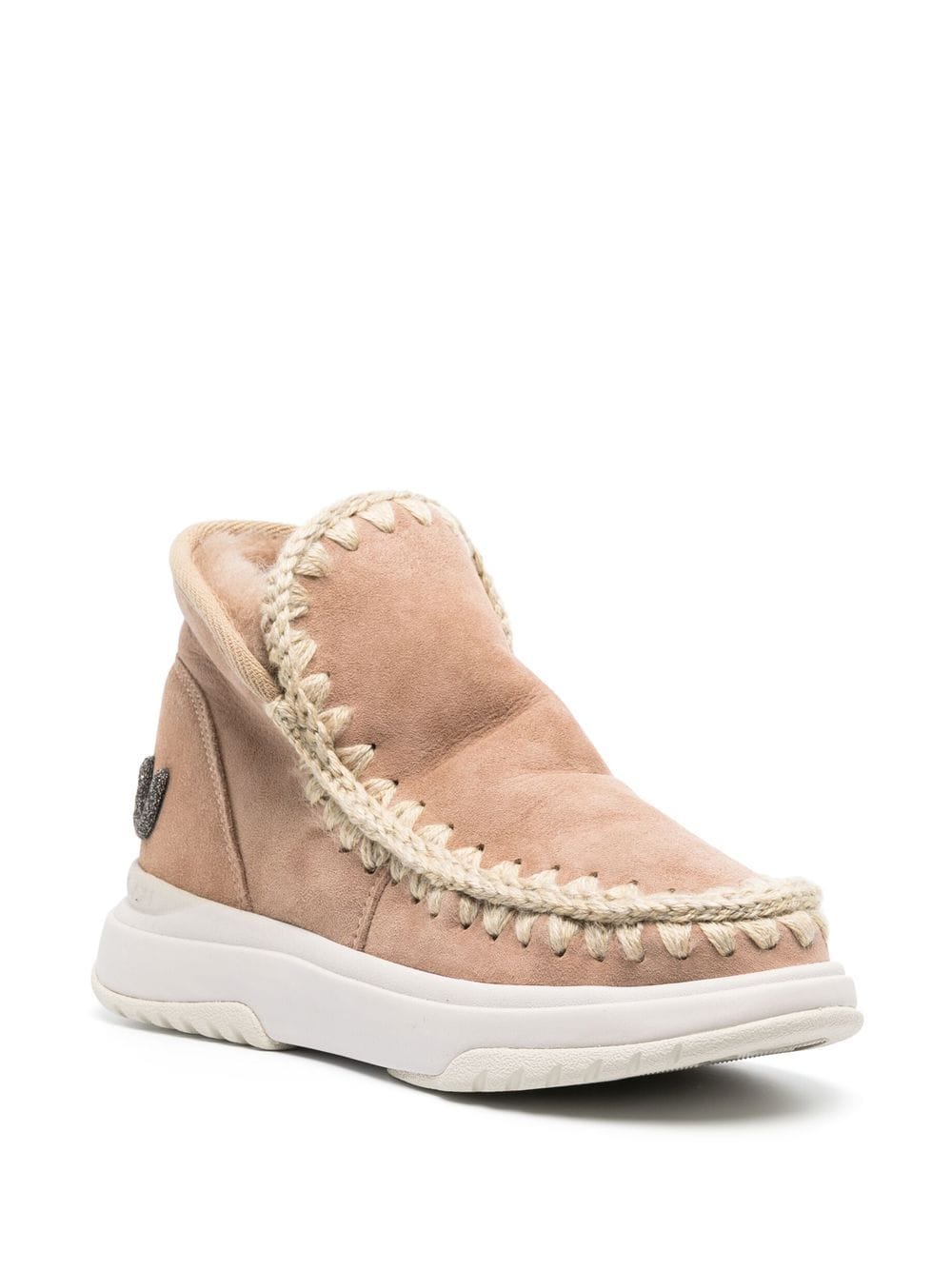 MOU ESKIMO JOGGER SUEDE ANKLE BOOTS 