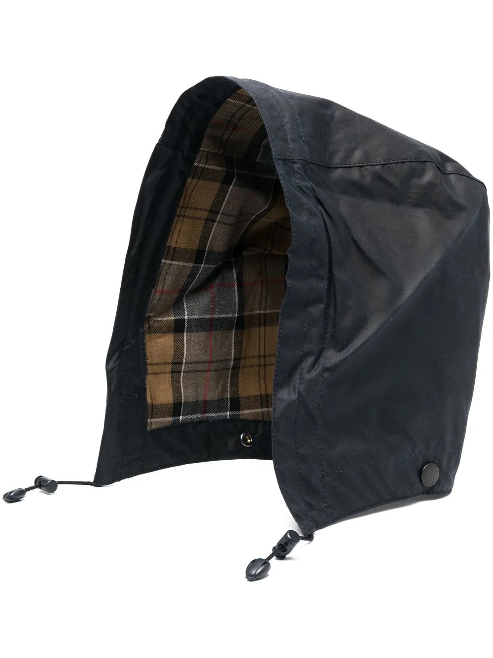 

Barbour drawstring wax-coated hood - Blue