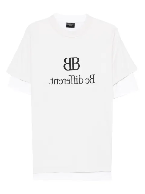 Balenciaga layered graphic T-shirt