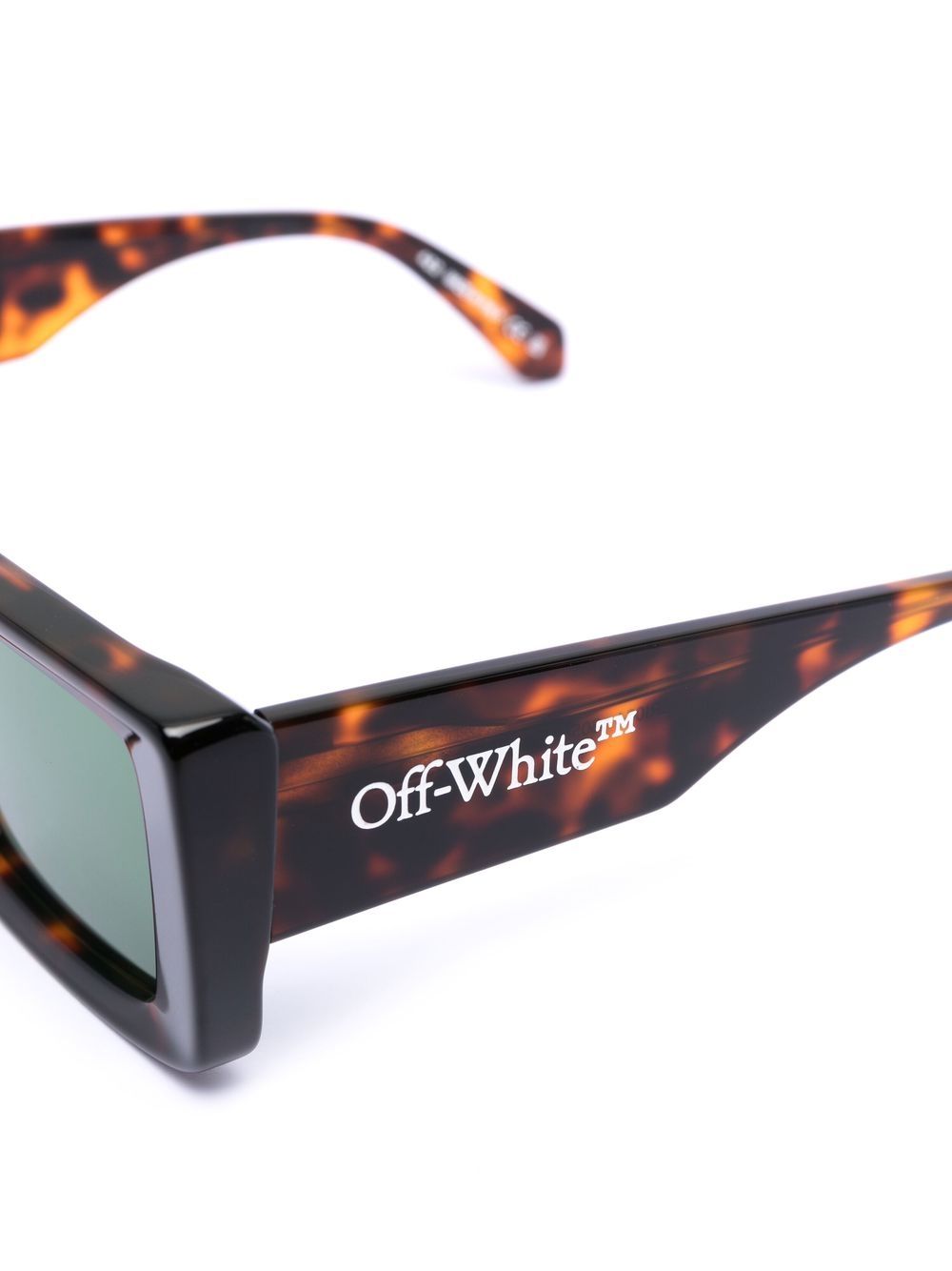 Shop Off-white Savannah Oversized-frame Sunglasses In Braun