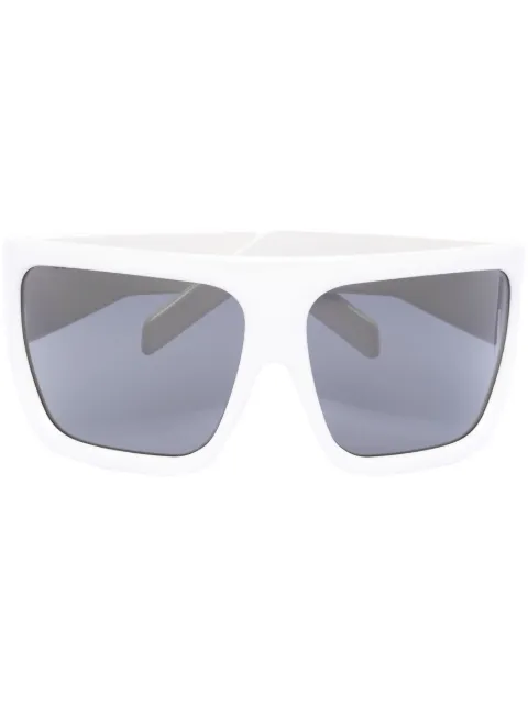 Rick Owens oversized visor-frame sunglasses