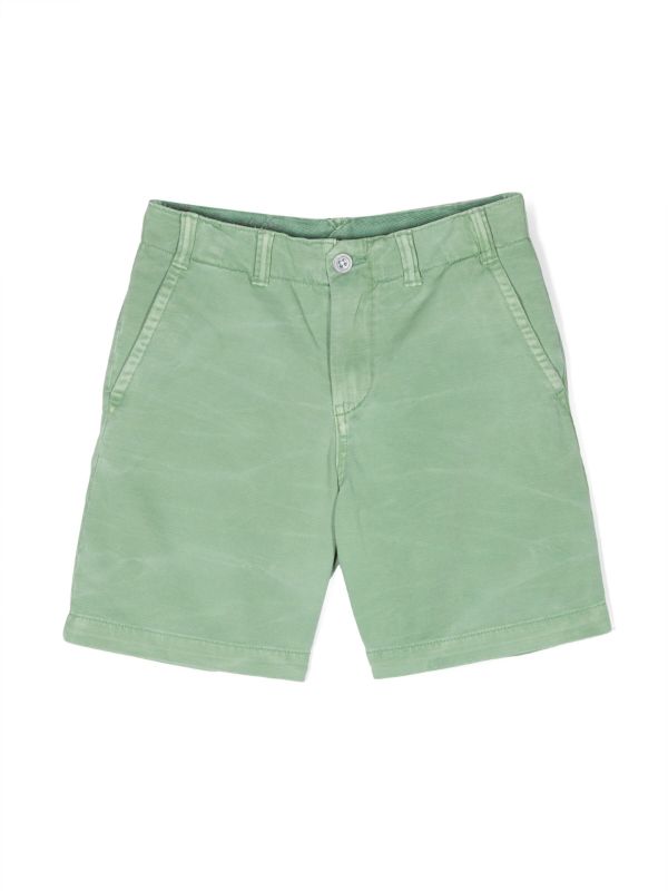 Boys green clearance chino shorts