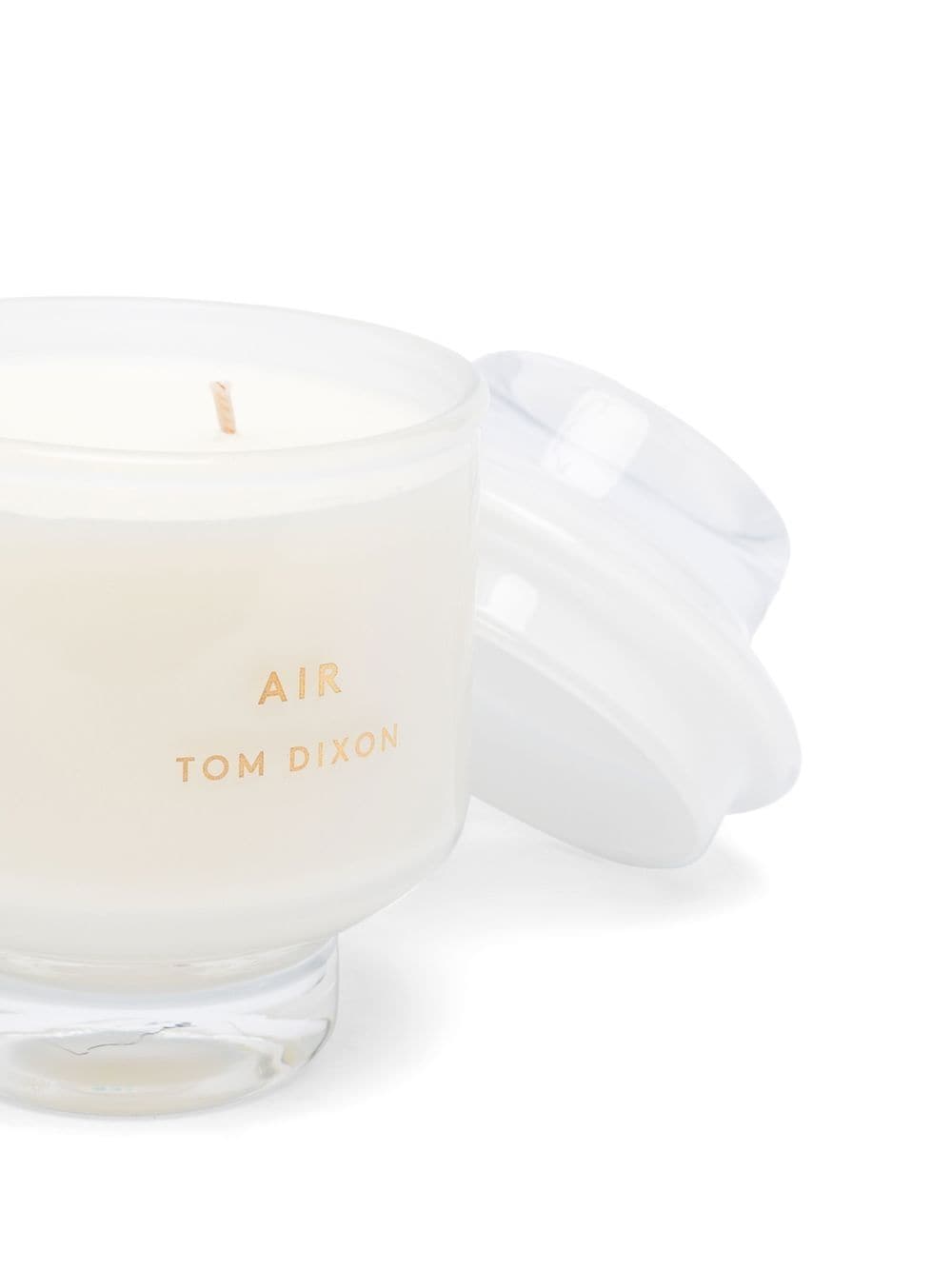 Shop Tom Dixon Elements Air Scented Candle (300g) In Weiss