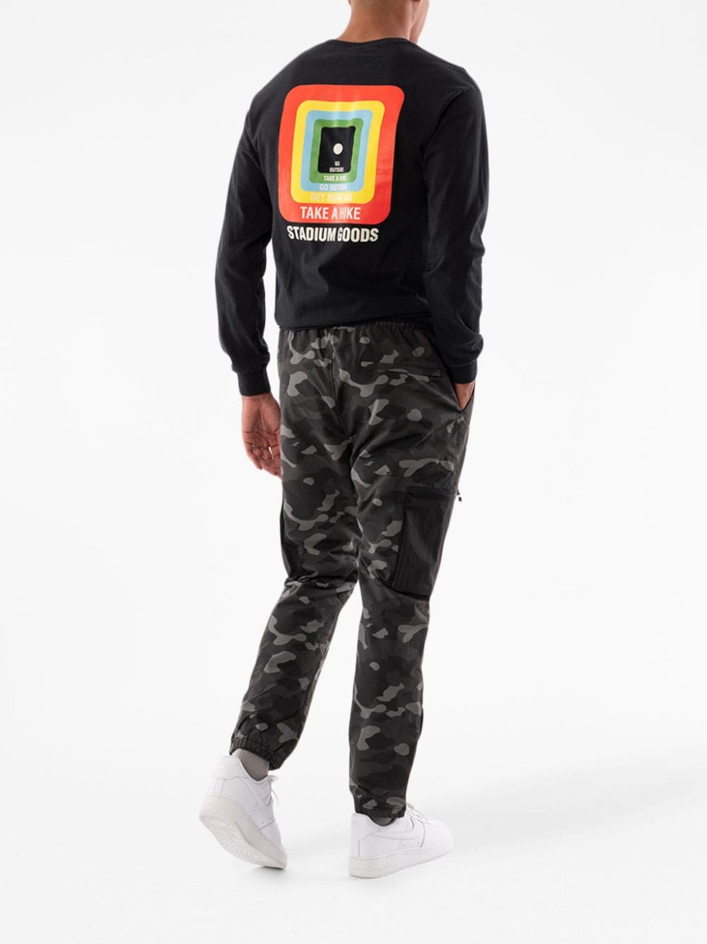 A BATHING APE® Color Camo Military Pants - Farfetch