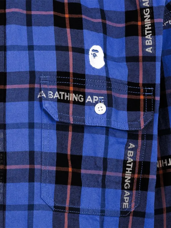 A BATHING APE® チェック シャツ - Farfetch