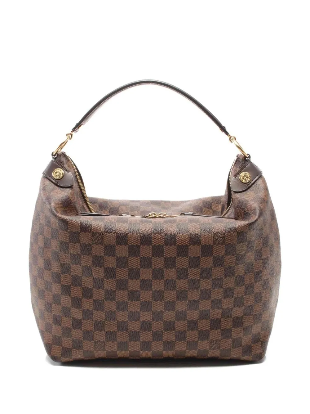 

Louis Vuitton 2016 pre-owned Damier Ebène Hobo tote - Brown