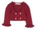 La Stupenderia double-breasted cardigan - Pink