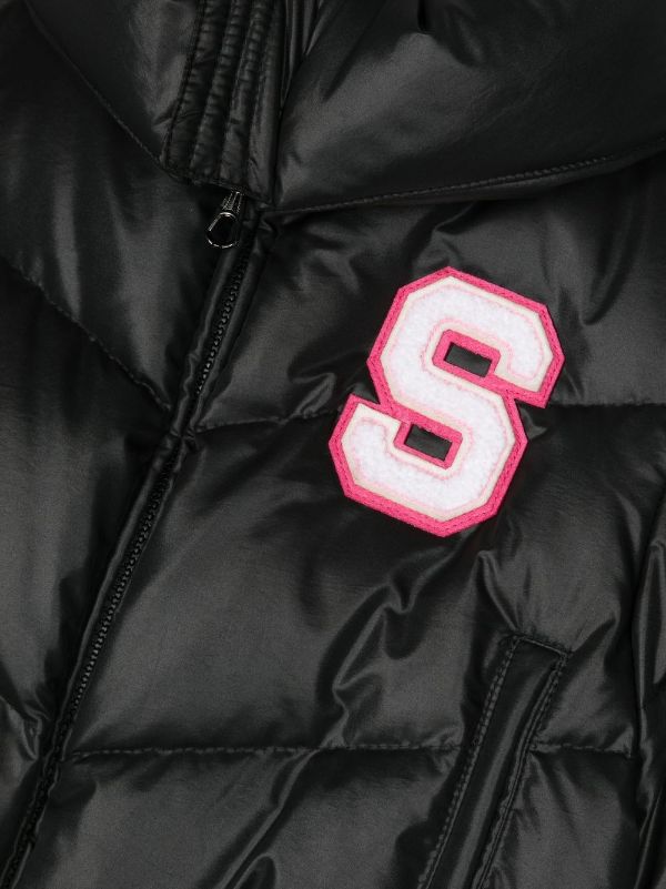 Simonetta logo-patch Padded Jacket - Farfetch