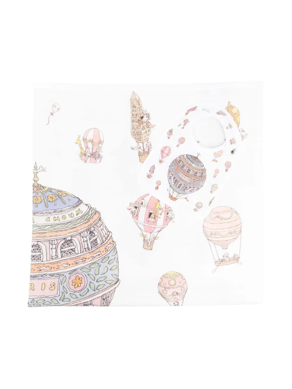 

Atelier Choux Hot Air Balloons gift set - White