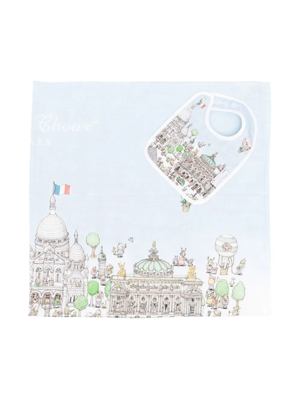 

Atelier Choux Paris organic cotton gift set - White