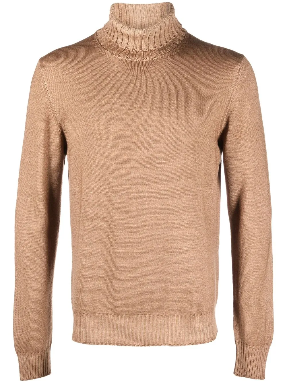 

Tagliatore fine-knit roll-neck jumper - Brown