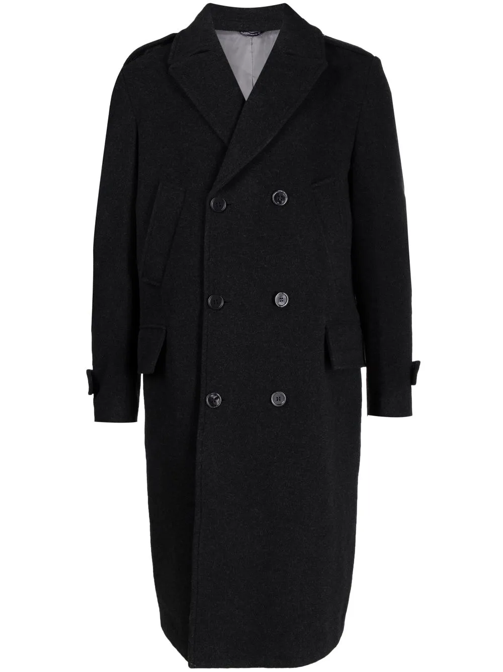 

Daniele Alessandrini double-breasted coat - Black
