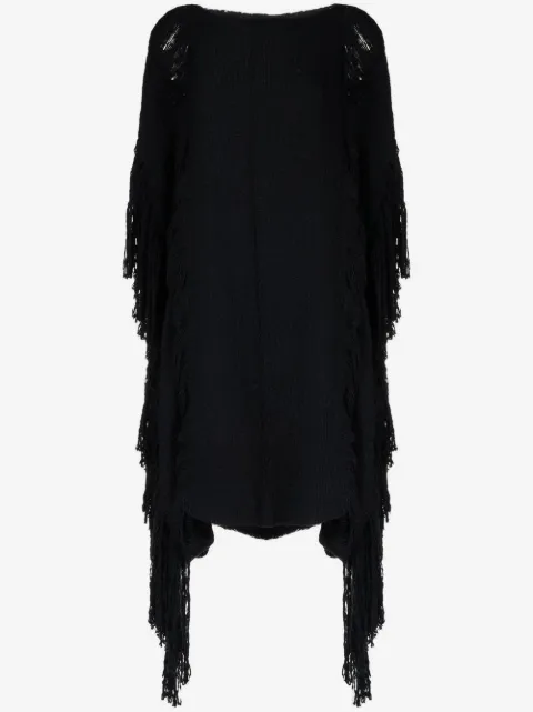 VOZ Lace Fringe Manta knitted top 