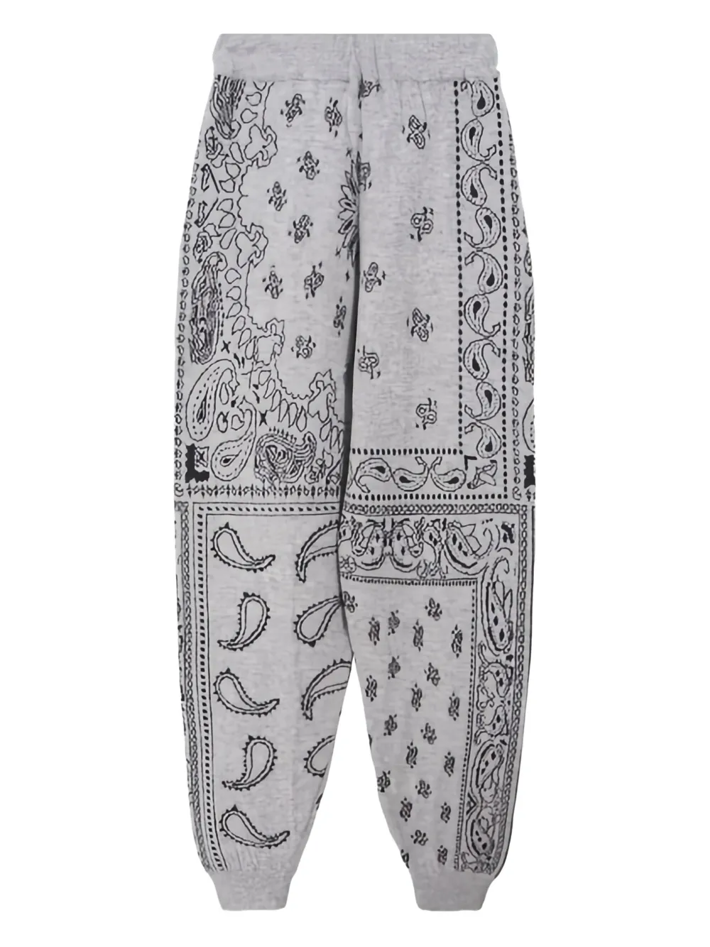 Mc2 Saint Barth Paisley-print Track Pants In Gray