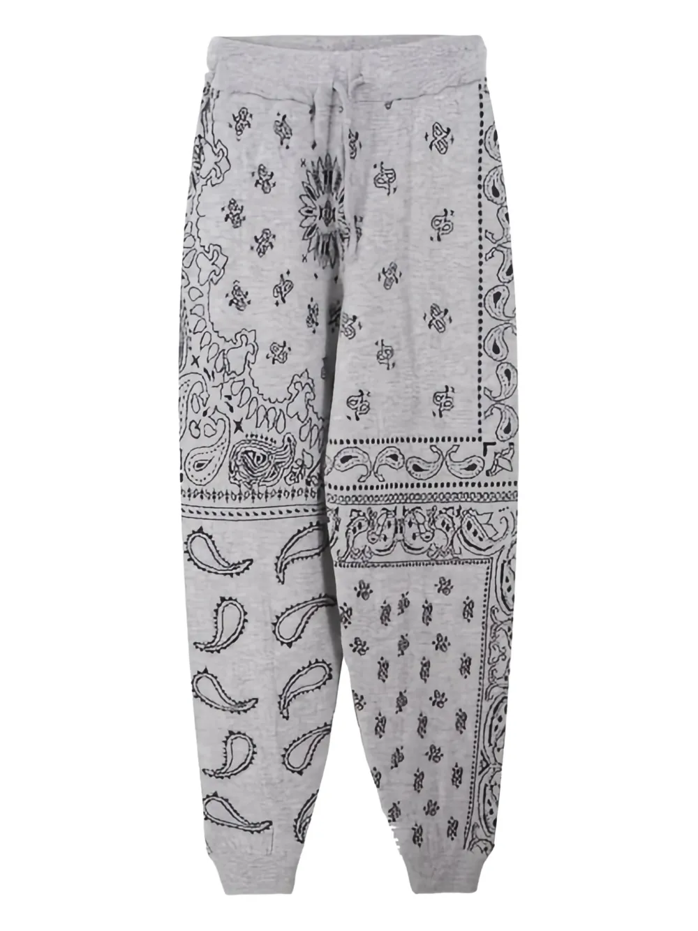 Mc2 Saint Barth Paisley-print Track Pants In Gray