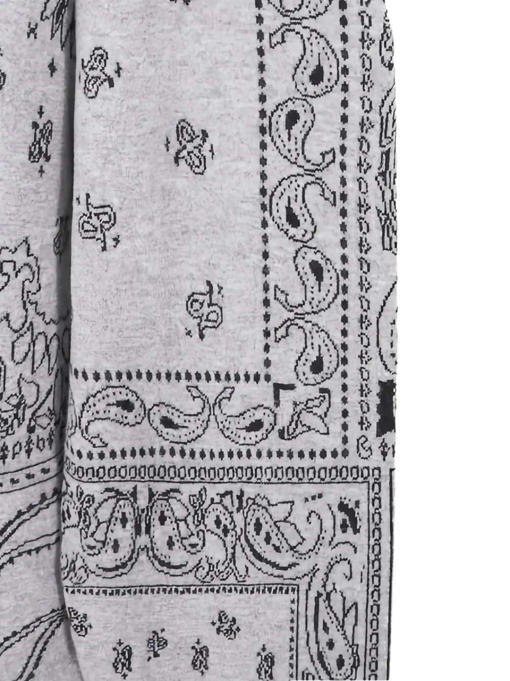 Mc2 Saint Barth Paisley-print Track Pants In Gray