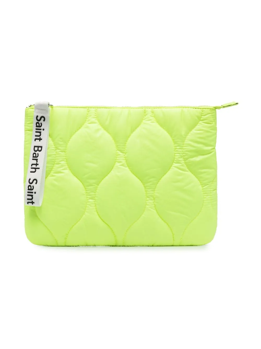 

MC2 Saint Barth Kids quilted clutch-bag - Yellow