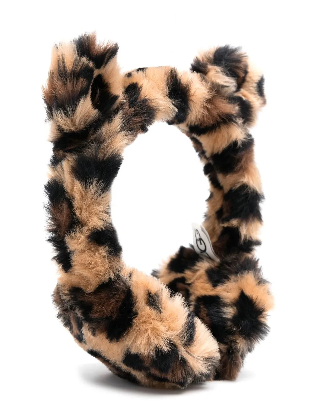 

UGG Kids faux-fur animal-print ear-muffs - Black