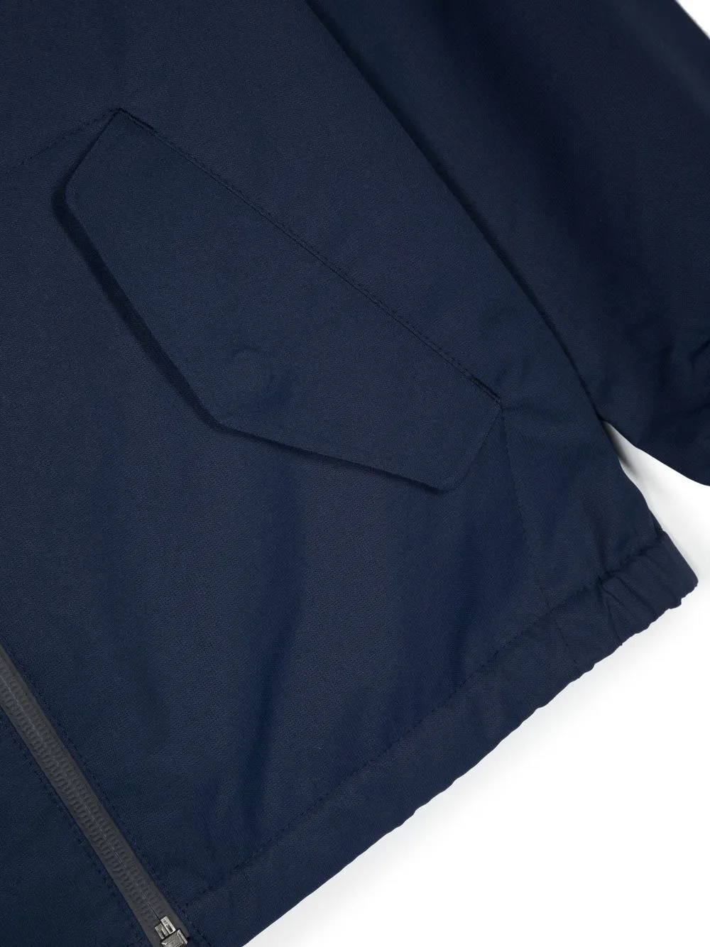 Polo Ralph Lauren Logo-embroidered Hooded Recycled-polyester Jacket 6-14 Years In Blue