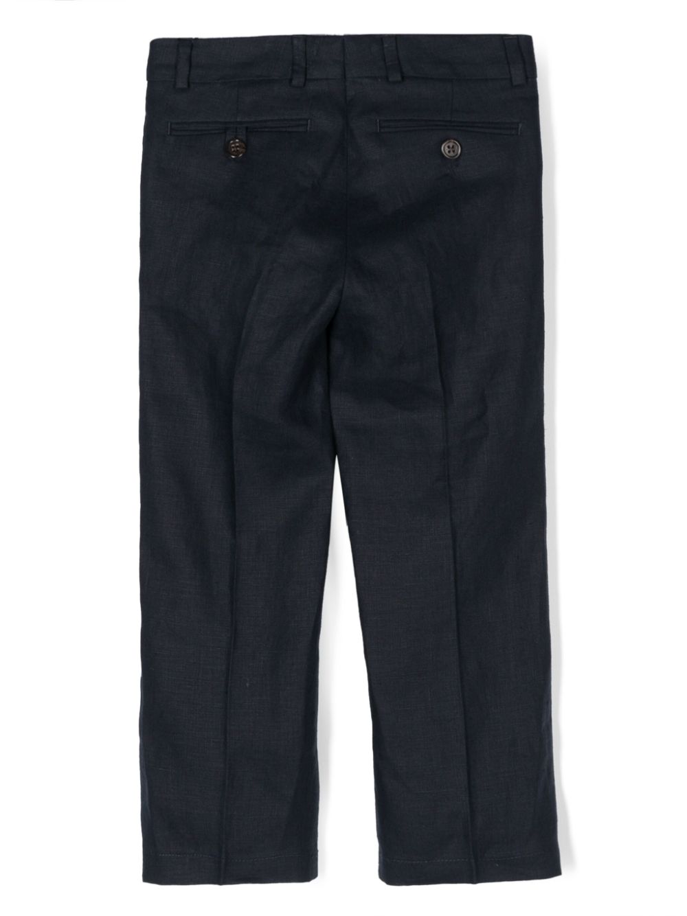 Ralph Lauren Kids Linnen pantalon - Blauw