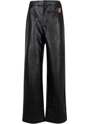 Pantalones con tiro alto de marca para mujer - FARFETCH