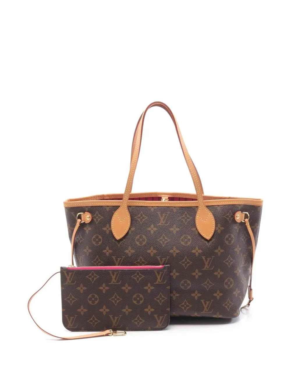 

Louis Vuitton 2016 pre-owned Neverfull PM tote bag - Brown