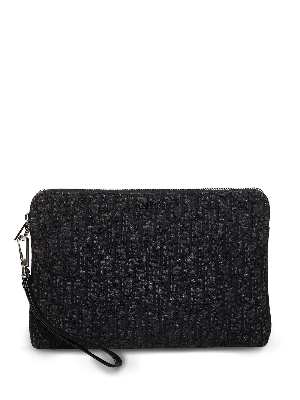 

Christian Dior pre-owned Oblique clutch bag - Black