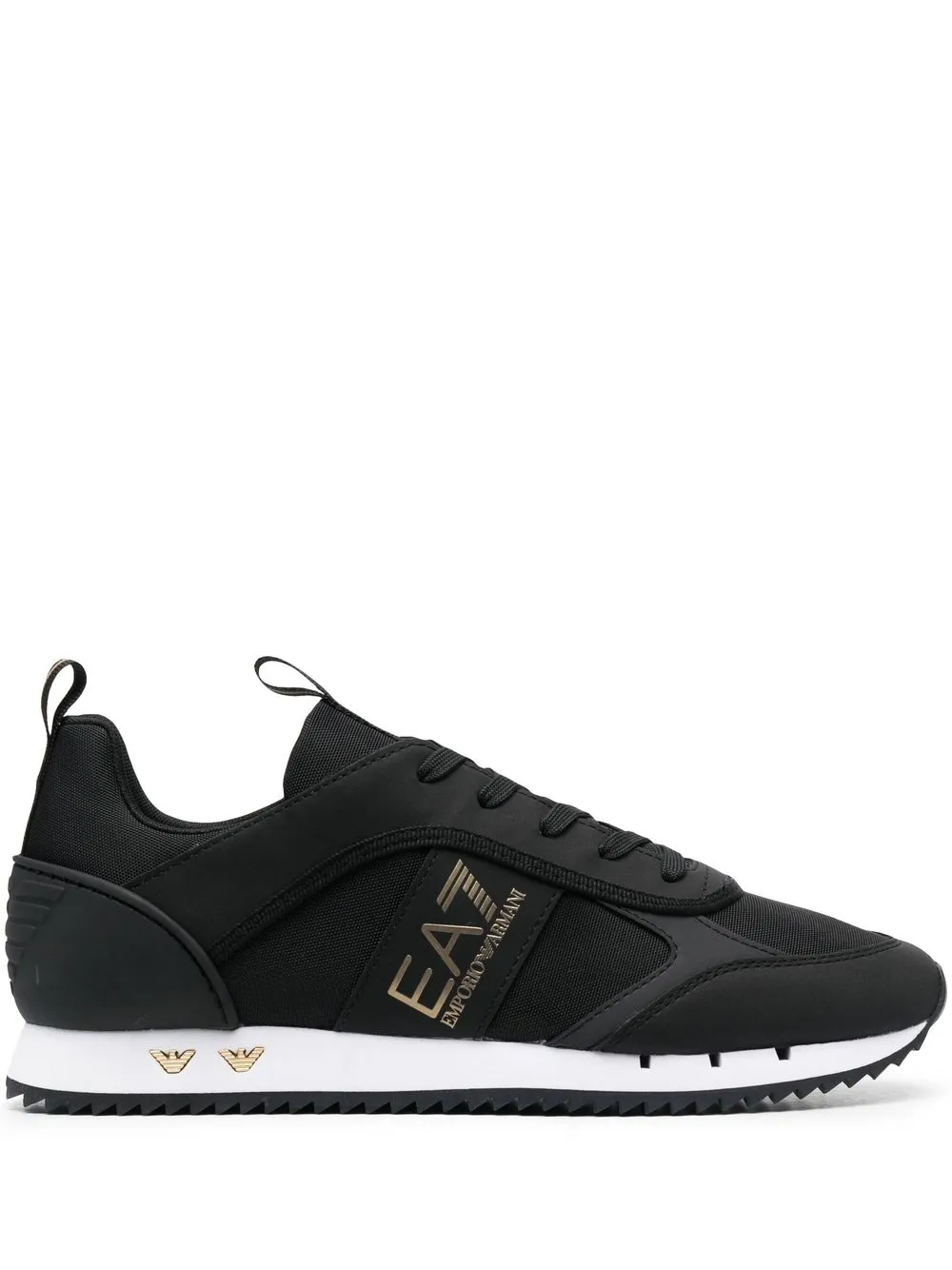 

Ea7 Emporio Armani logo-print low-top sneakers - Black