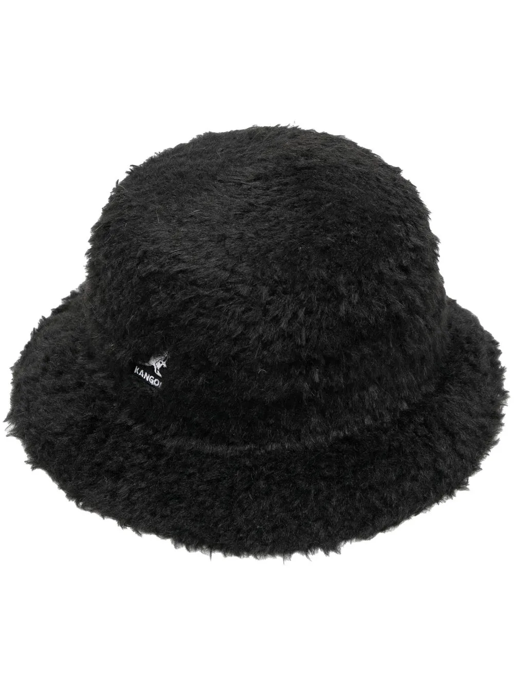 Kangol embroidered-logo bucket hat | Black | Image 1
