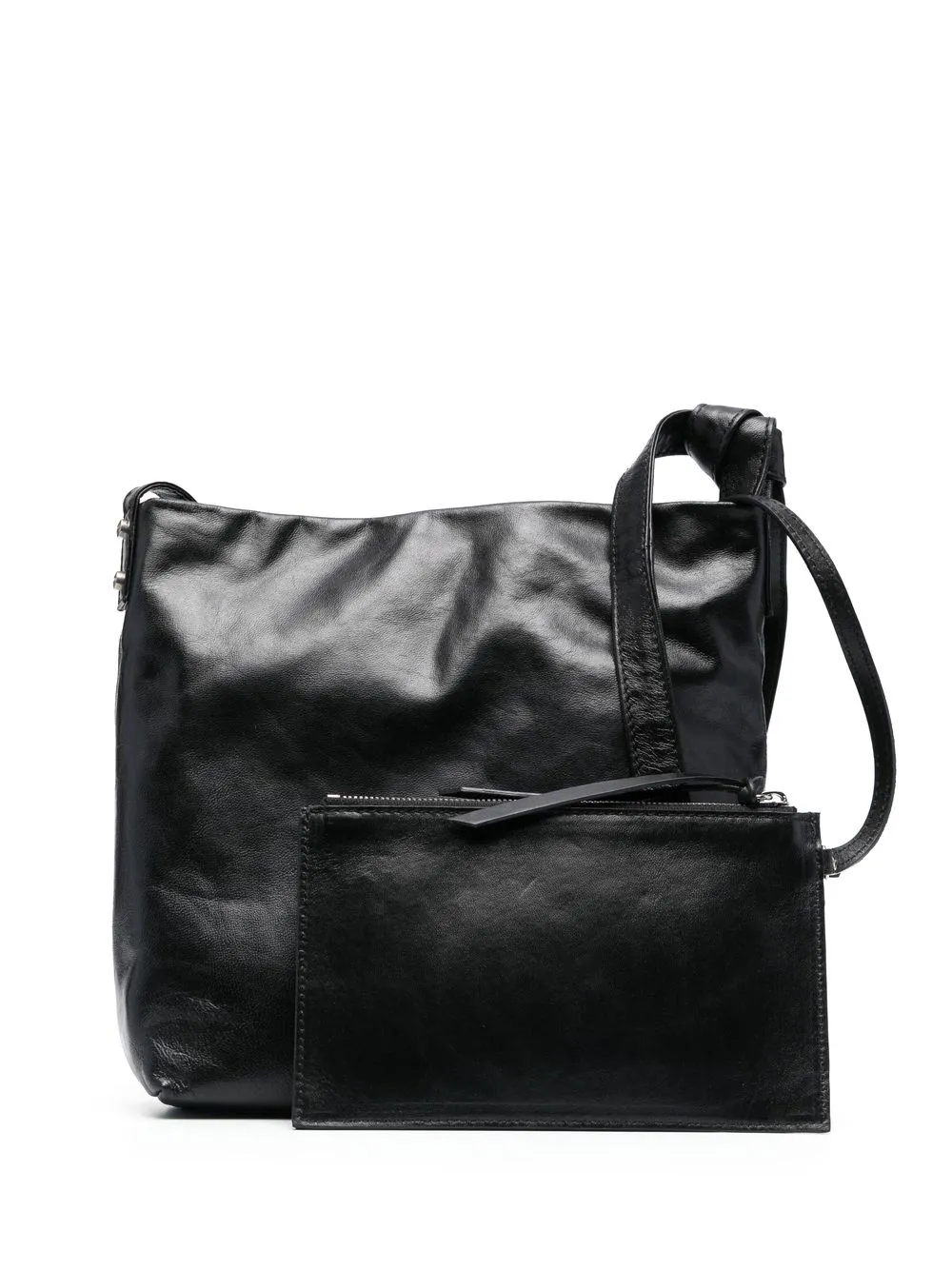 

Ann Demeulemeester knot-detail crossbody bag - Black