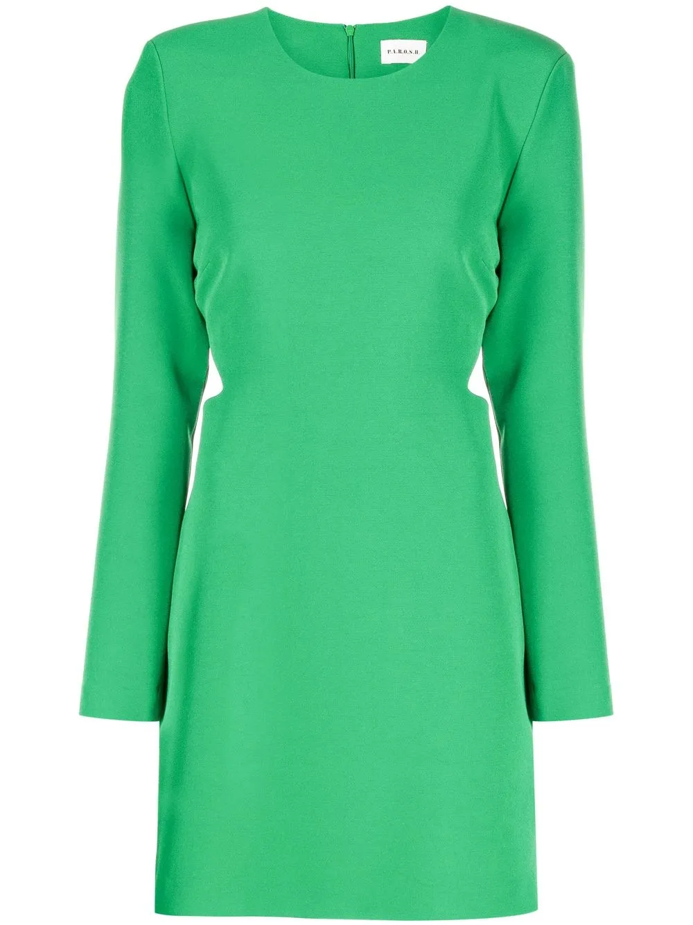 

P.A.R.O.S.H. cut-out detail dress - Green