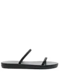 Ancient Greek Sandals Aprilia braided-strap sandals - Black