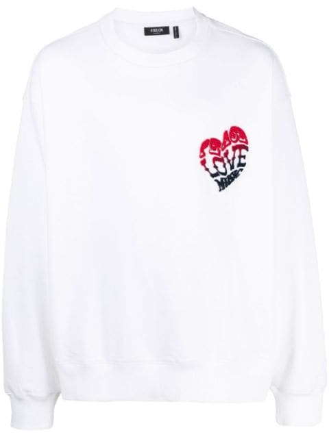 FIVE CM Love crew-neck sweatshirt