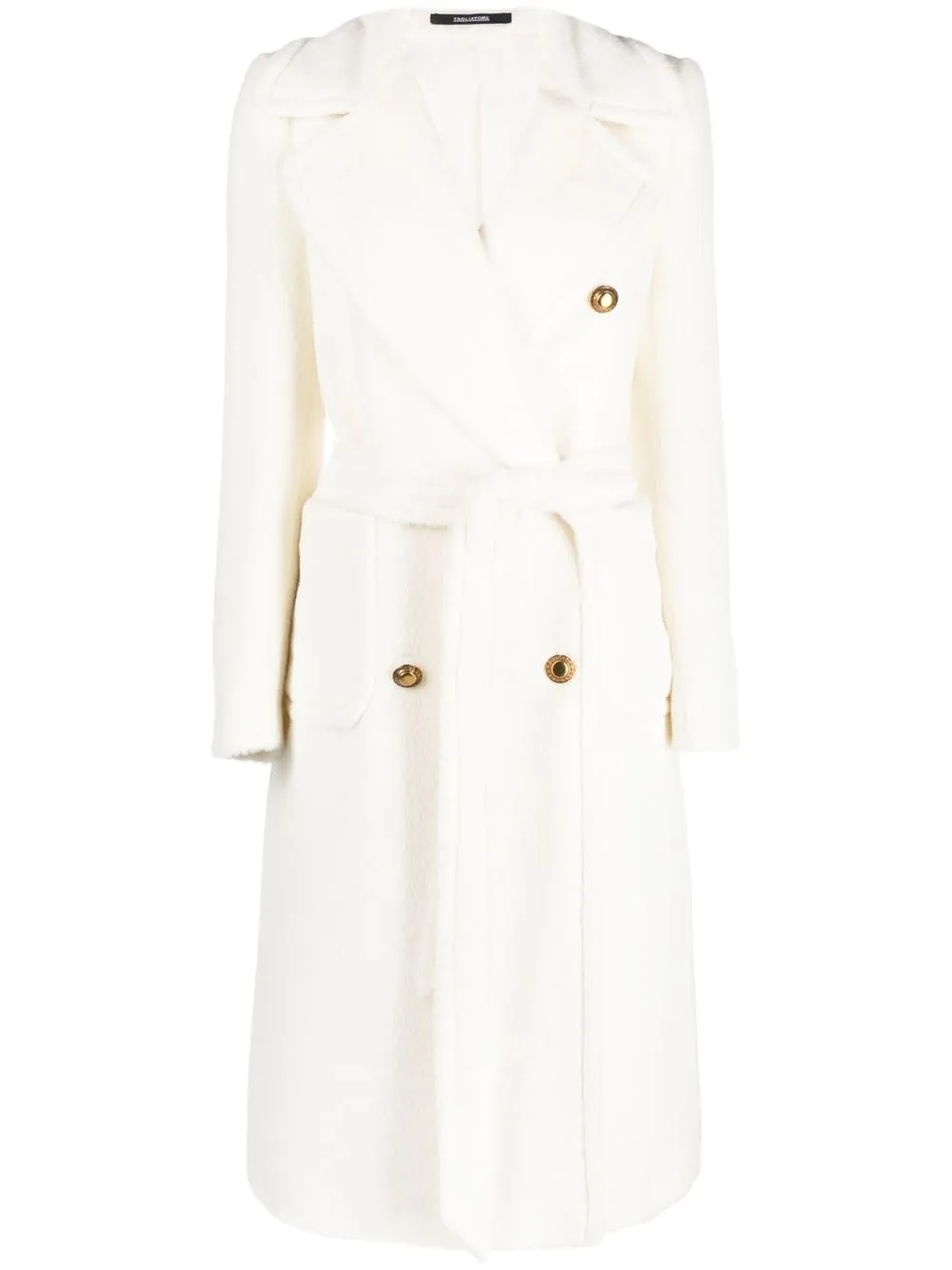 

Tagliatore Maureen double-breasted coat - White