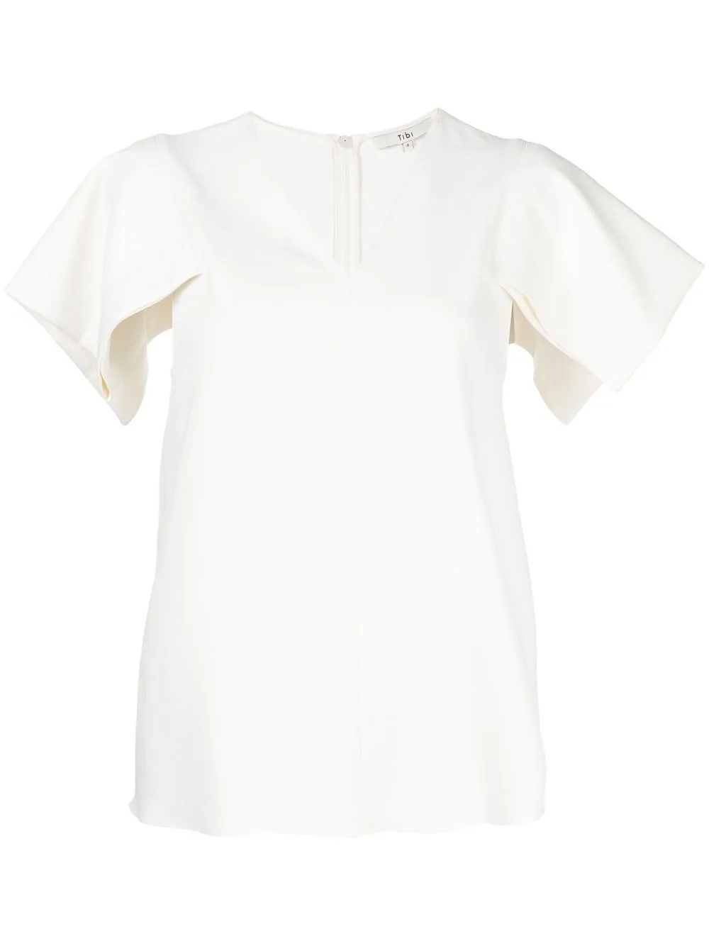 

Tibi v-neck blouse - White