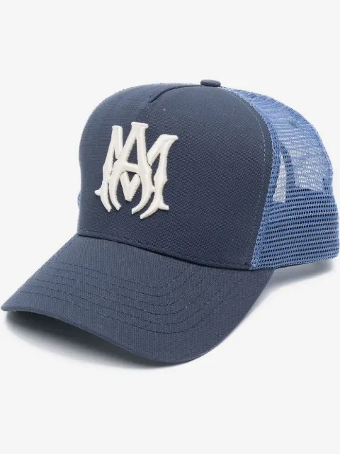 AMIRI embroidered-logo mesh-panel cap