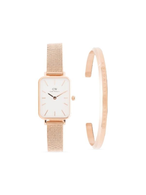 Ik heb het erkend inzet toernooi Daniel Wellington Melrose Watch Gift Set - Farfetch