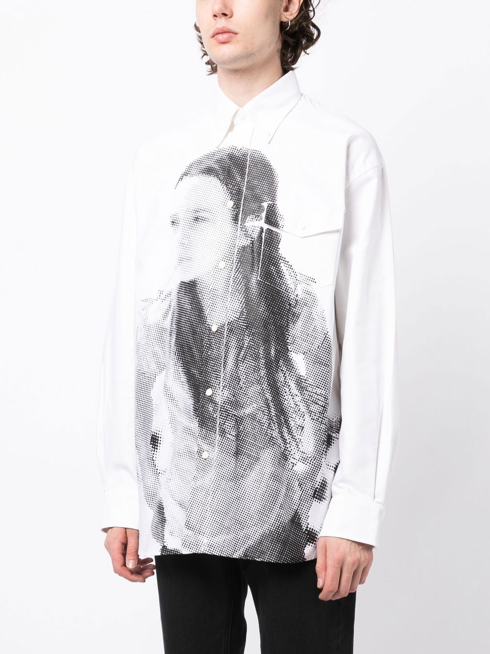 Takahiromiyashita The Soloist graphic-print button-down Shirt - Farfetch